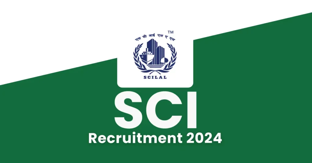 SCI Recruitment 2024 [Rs. 60,000-] Apply Online, Check Notification, Eligibility, Salary Structure